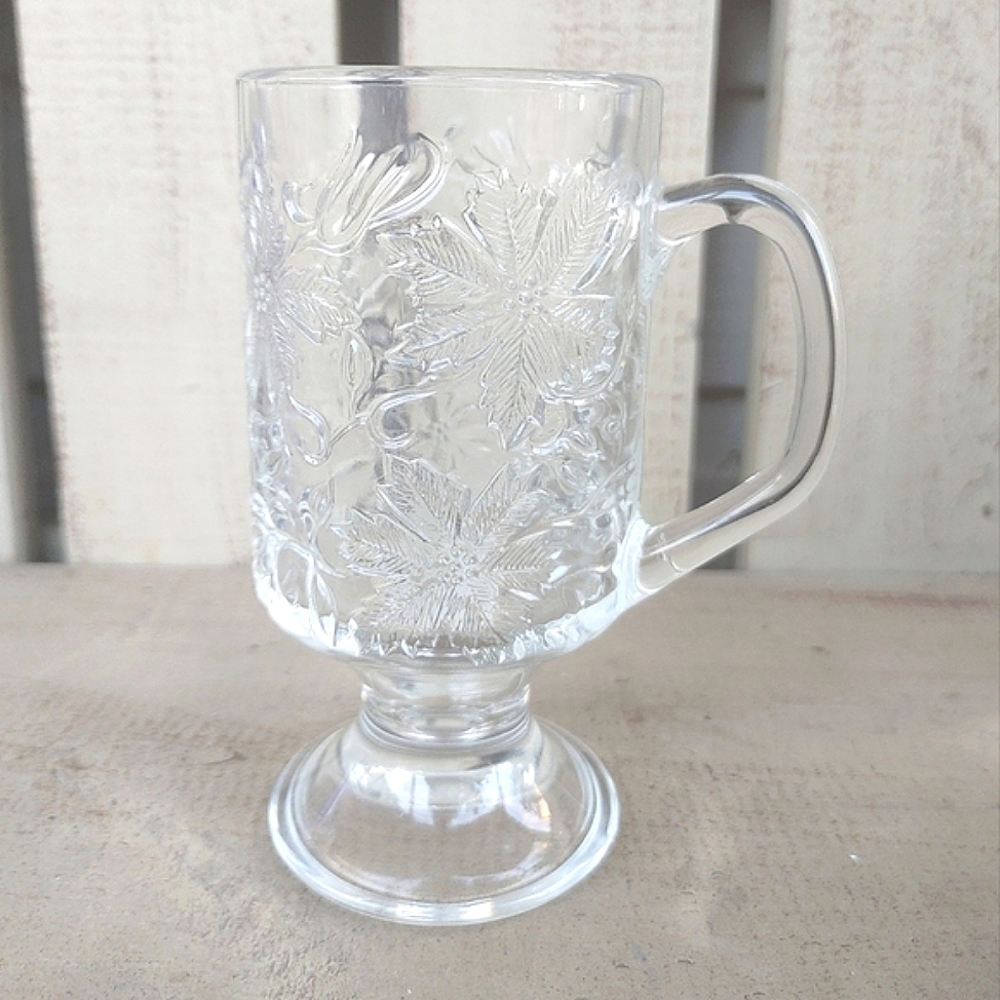 Vintage Princess House Fantasia Replacement Footed Hot Beverage Handled Mug 6”